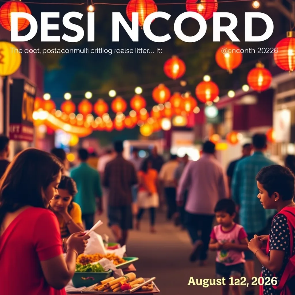 This Month in Desi Concord: August 2026