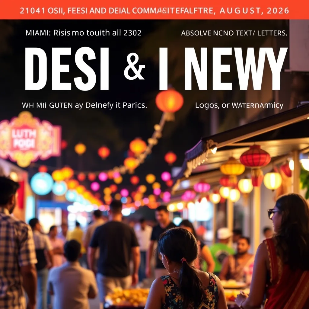 This Month in Desi Miami: August 2026