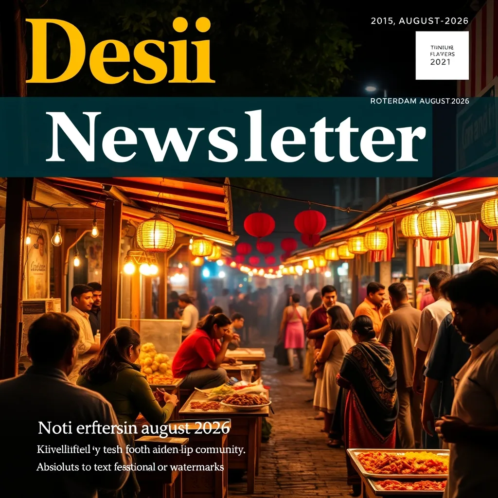 This Month in Desi Rotterdam: August 2026