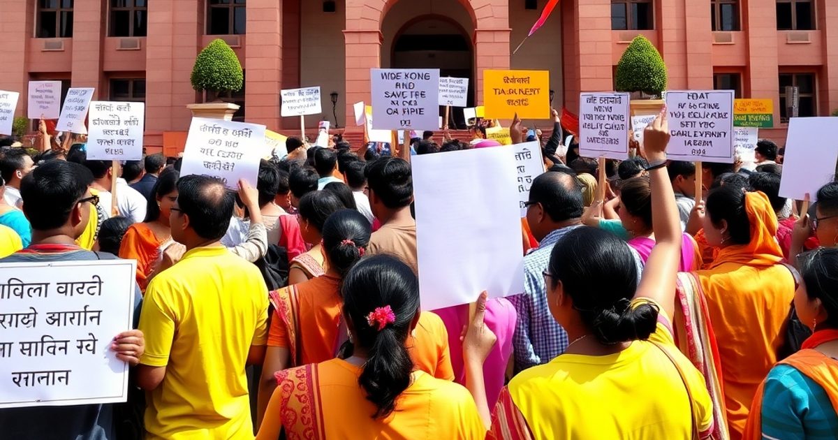 DMK Activists Rally Outside Madras High Court After Opposition Leader’s Detention