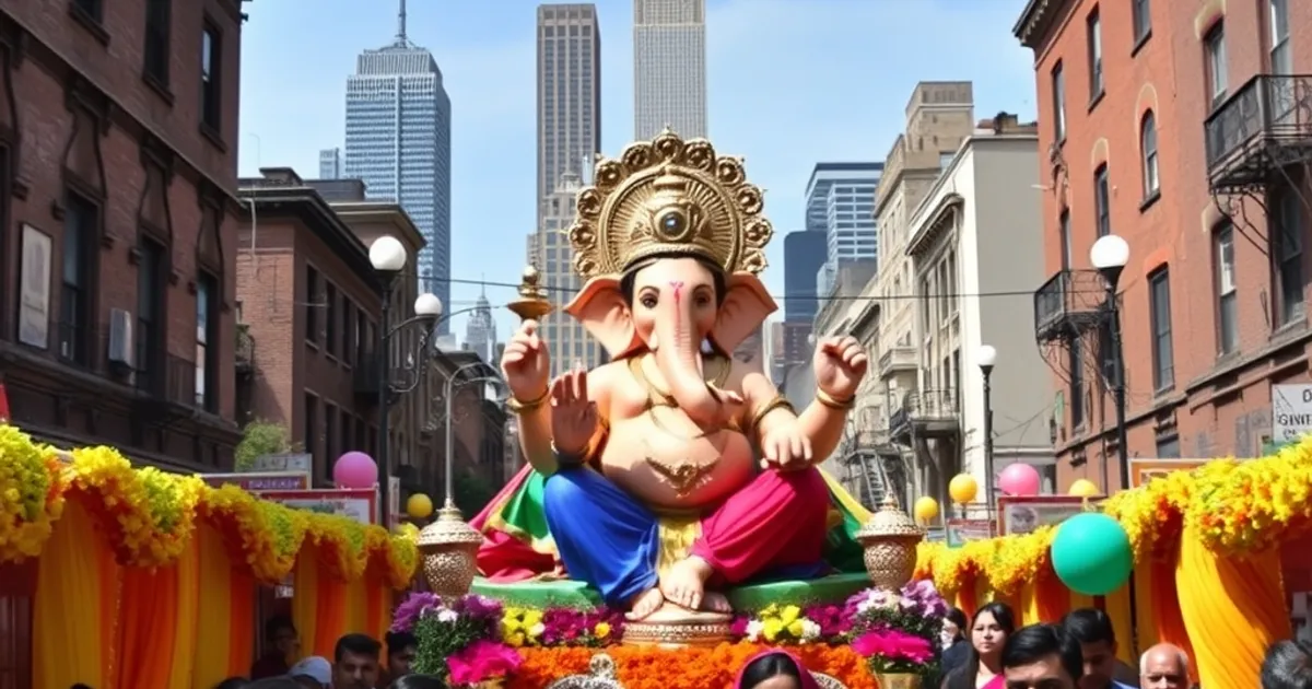 Ganesh Chaturthi 2026 in New York City: Events, Puja & Where to Celebrate