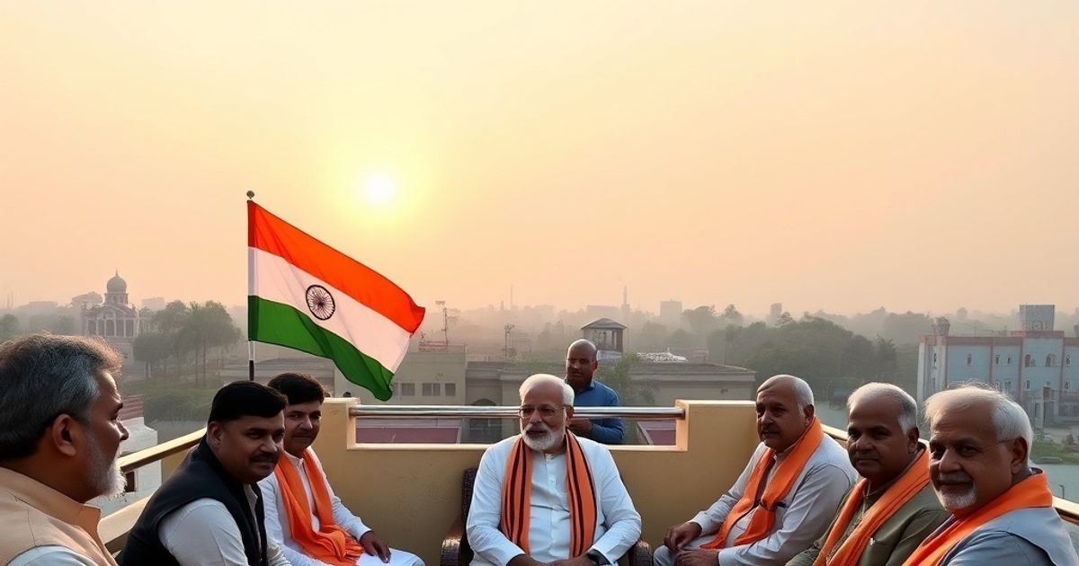 Modi urges new BJP senators to stay connected with youth and grassroots