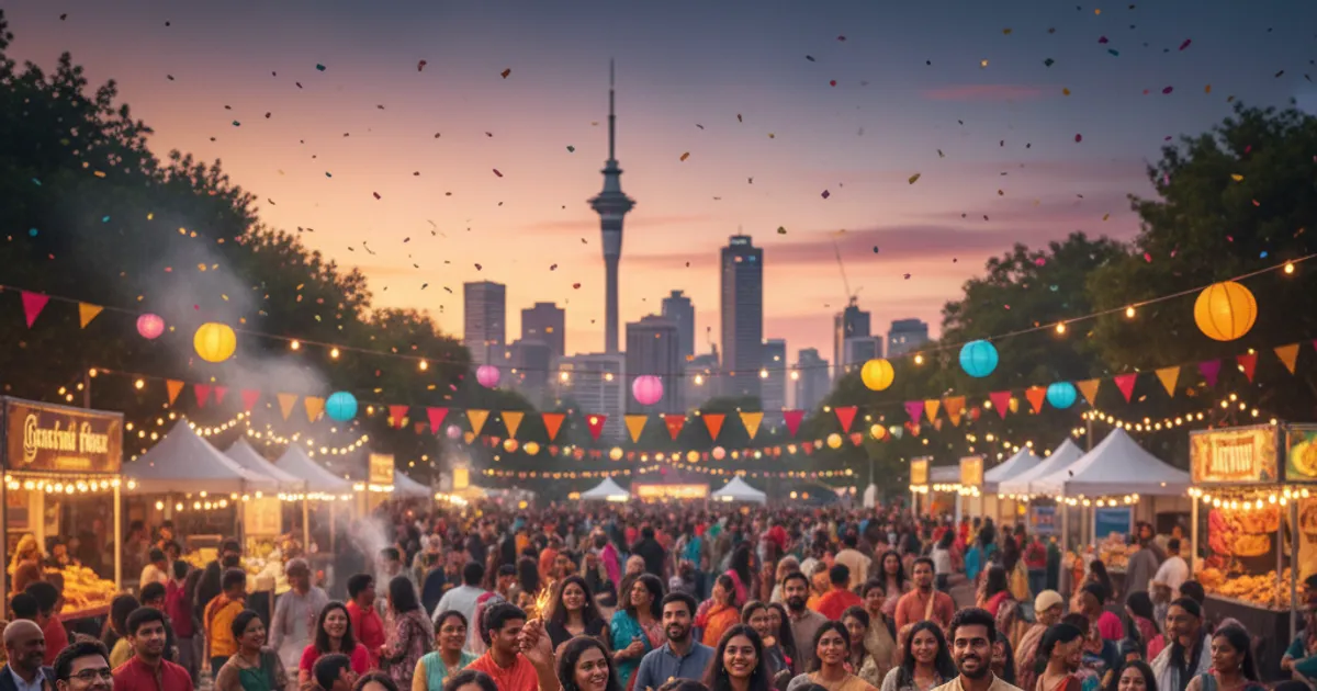 Auckland: Modi's Landmark Diaspora Address, India-NZ Film Festival and Diwali Celebrations
