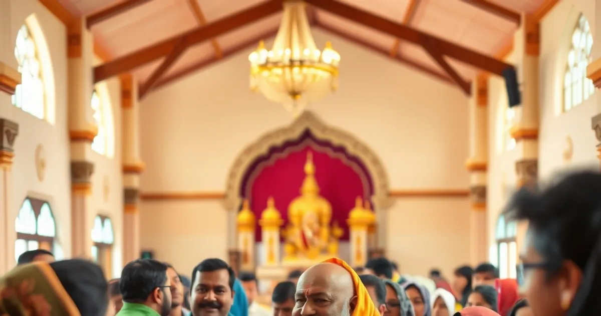 BAPS Temple Reaches Construction Milestone as Birmingham's South Asian Communities Celebrate Diwali and Face Difficult Moments