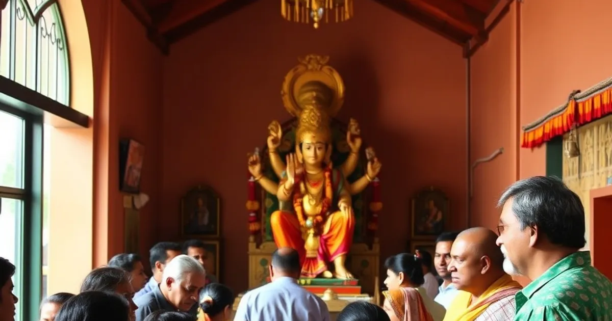 Hindu Temple in Cary Targeted: Statue Vandalized at Sri Venkateswara