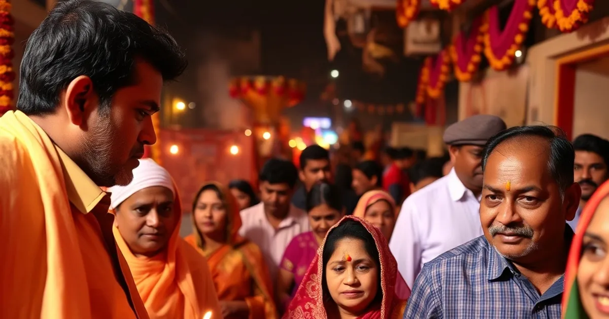 Diwali Draws Thousands to Bartlett as Hindu Rights Group Urges Temple to Drop Ritambhara