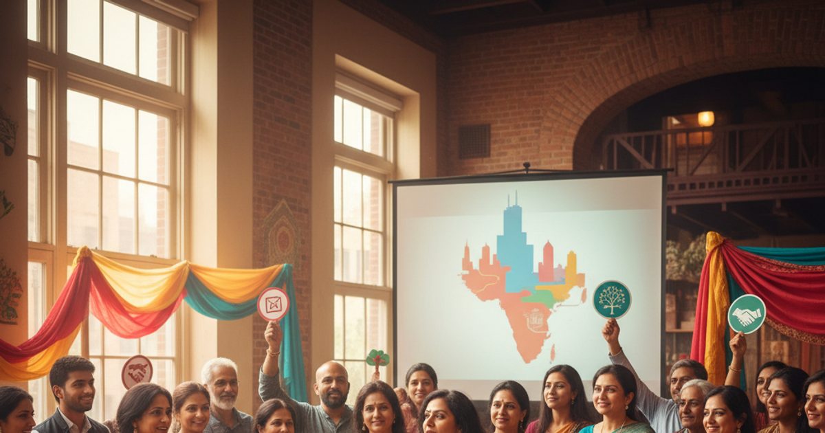 Power, Politics, and Identity: Chicago's Desi Community Watches the National Stage