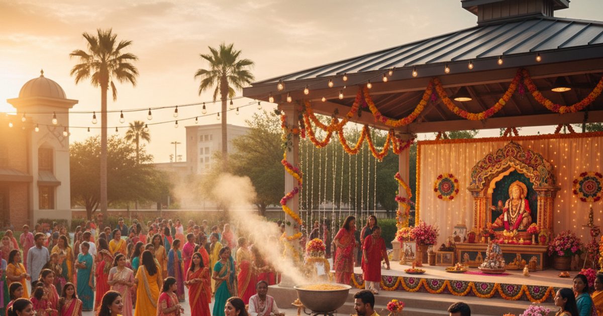 Houston's South Asian Community Shines Through Film, Faith, and Festivity