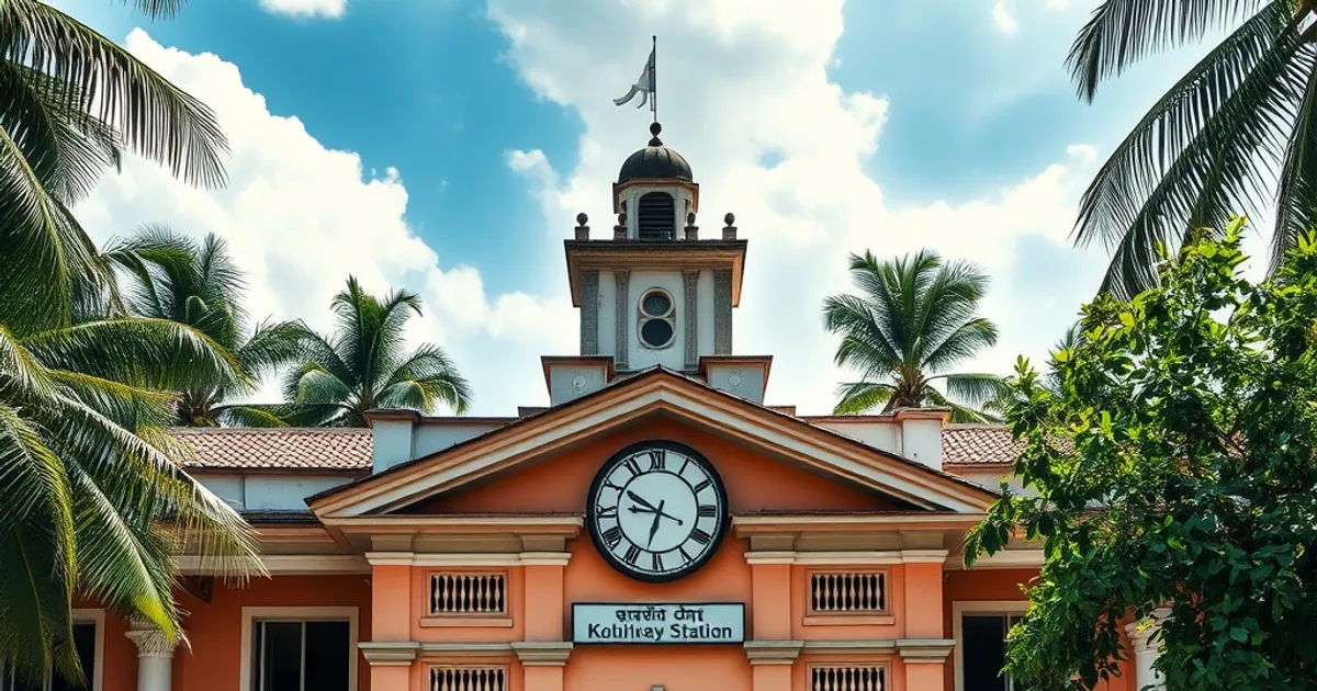 Kozhikode railway station's century-old clock tower collapses; monsoon alert and FIFA fever follow