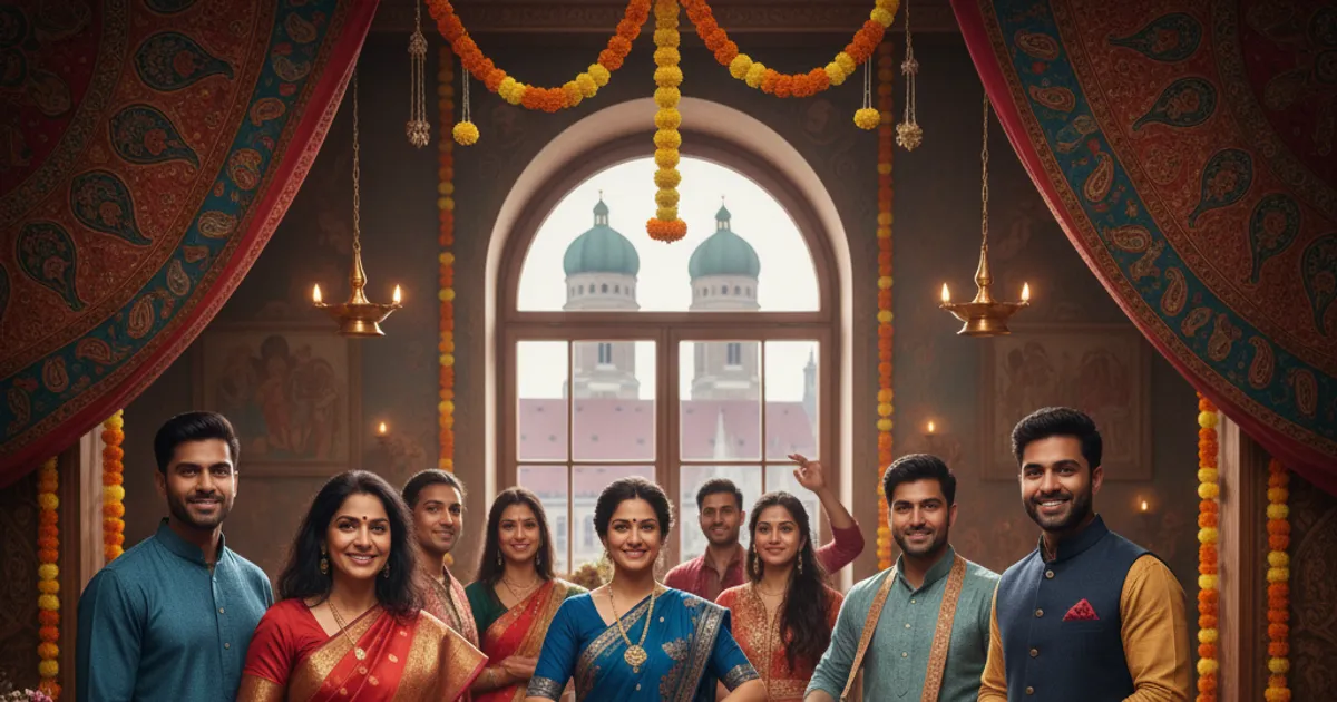 Hindu Symbol at BTS Munich Concert and BAPS Diwali Celebration Highlight South Asian Community