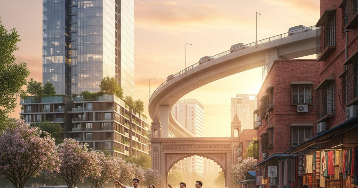 Greater Noida's Costly New Overbridge Is Already Falling Apart, and Residents Are Furious