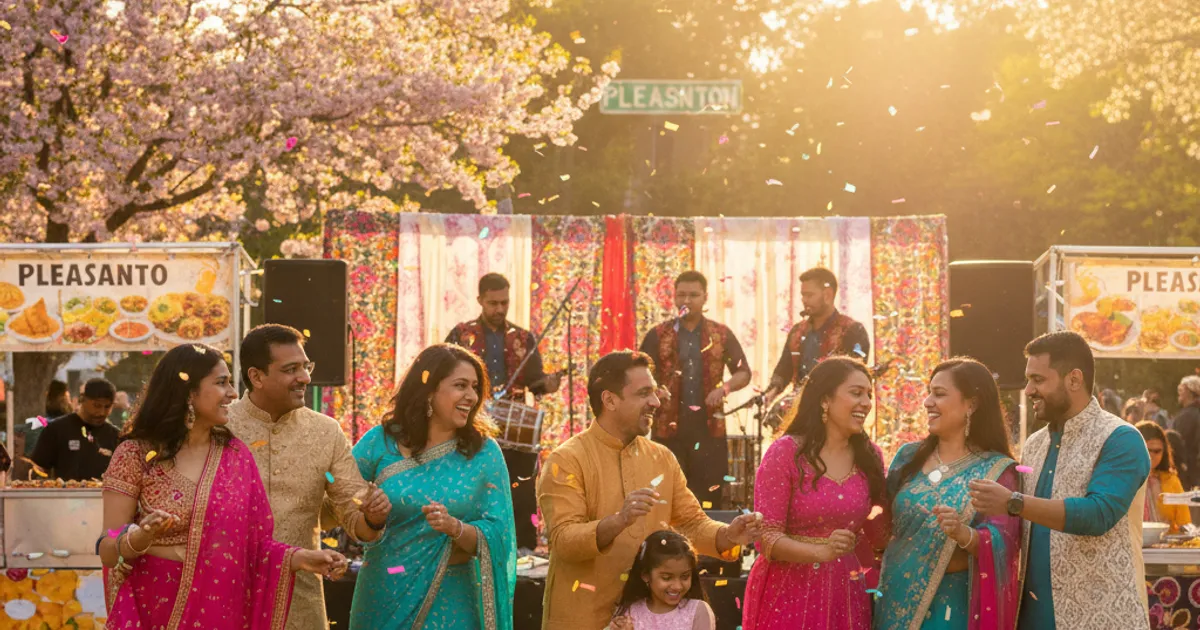 Pleasanton Diwali Draws 25,000 to Fairgrounds as Hindu Temple Burglary and Fatal Crash Shake Tri-Valley Desis
