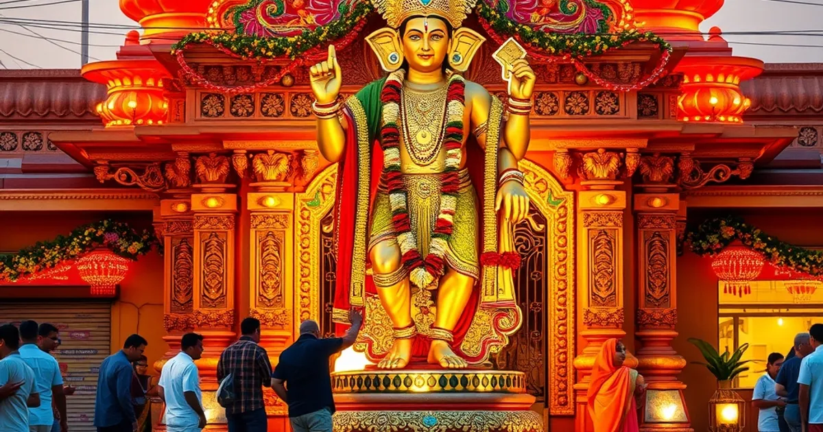 Indian-Americans Defend Private Hanuman Statue as Agarwal Family Donates $5.5M to Sugar Land Hospital