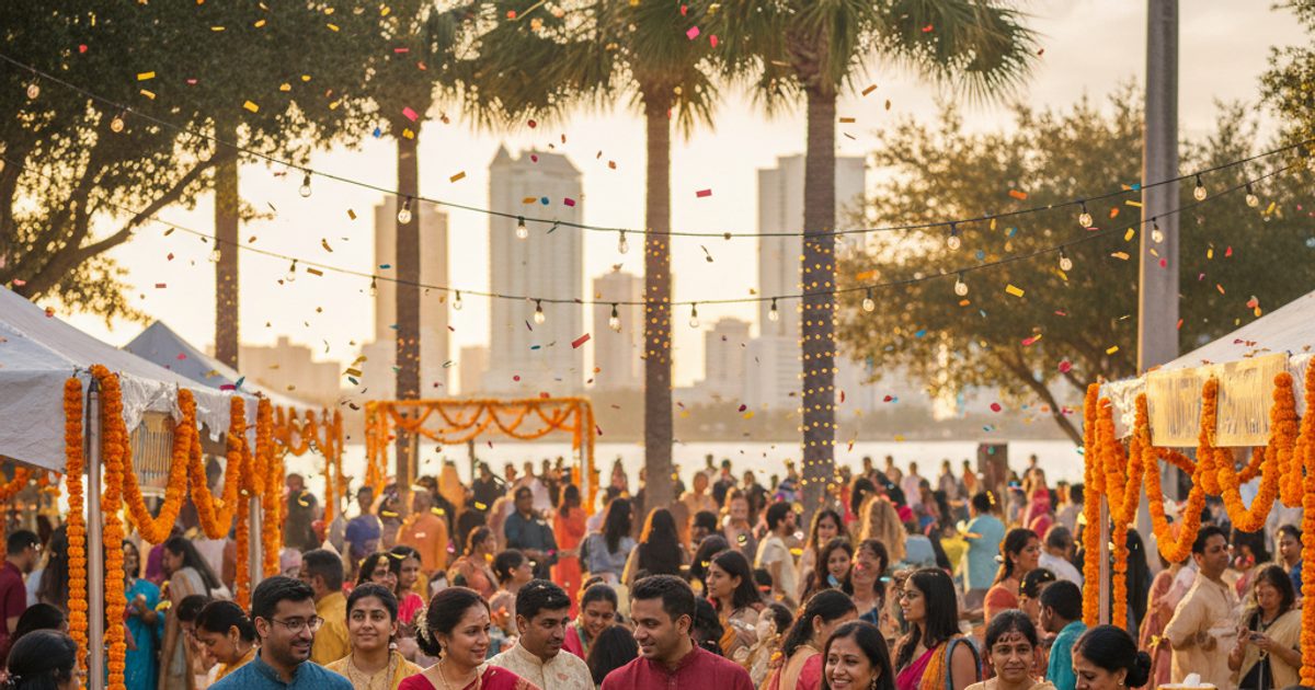 Diwali, Doctors, and the Fourth: How Tampa's Desi Community Celebrated This Season