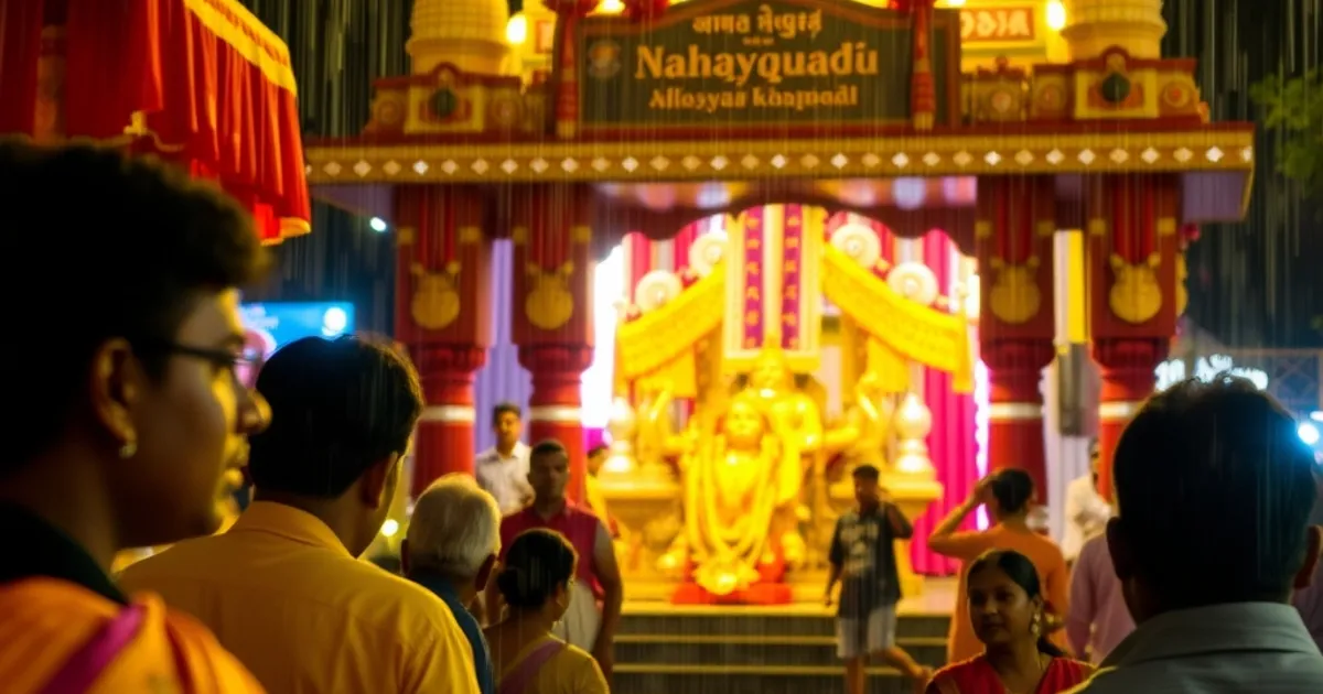 Thrissur: Rain-Soaked Aanayoottu Devotion, High Court Protects Thekkinkadu Maidan, Family Tragedy Strikes Pazhanji